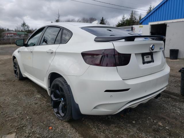 5YMGZ0C59ALK13256 - 2010 BMW X6 M WHITE photo 3