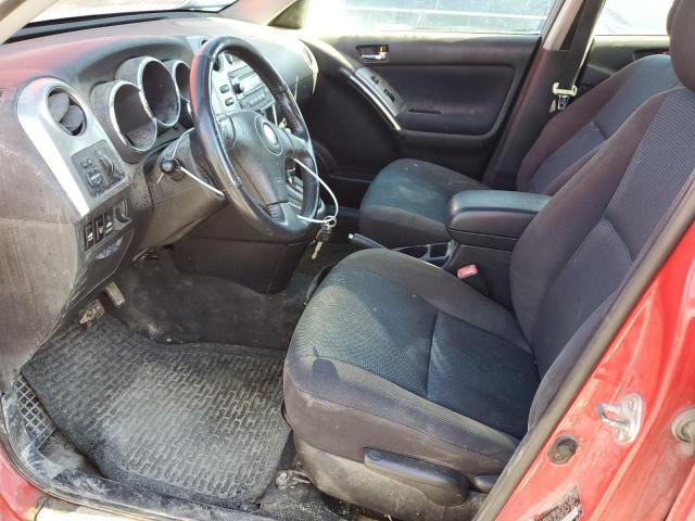 2T1KR32E46C555881 - 2006 TOYOTA COROLLA MA XR RED photo 7