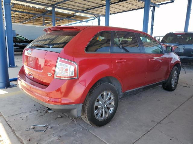 2FMDK4JC2ABA09290 - 2010 FORD EDGE SEL RED photo 3