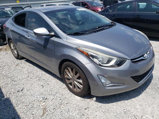 KMHDH4AE7EU087550 - 2014 HYUNDAI ELANTRA SE SILVER photo 4