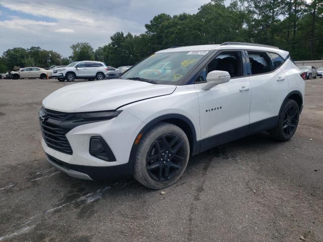 3GNKBBRA0LS572698 - 2020 CHEVROLET BLAZER 1LT WHITE photo 1