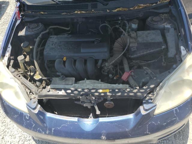 2T1KR32E83C063060 - 2003 TOYOTA COROLLA MA XR BLUE photo 12