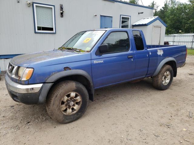 1N6ED26Y3XC301323 - 1999 NISSAN FRONTIER KING CAB XE BLUE photo 1