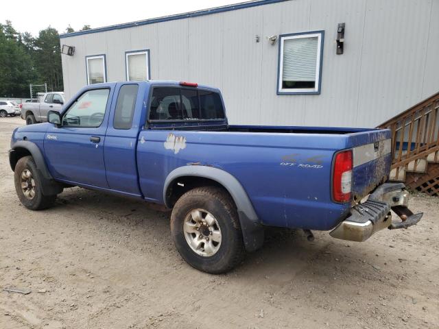1N6ED26Y3XC301323 - 1999 NISSAN FRONTIER KING CAB XE BLUE photo 2