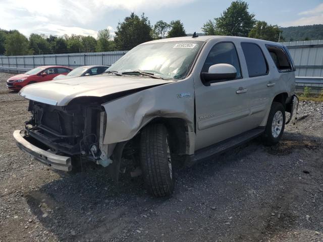 1GKFK13599R158030 - 2009 GMC YUKON HYBRID BEIGE photo 1