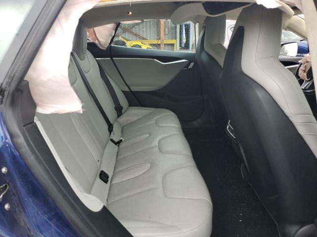 5YJSA1E24GF131689 - 2016 TESLA MODEL S Կապույտ լուսանկար 10