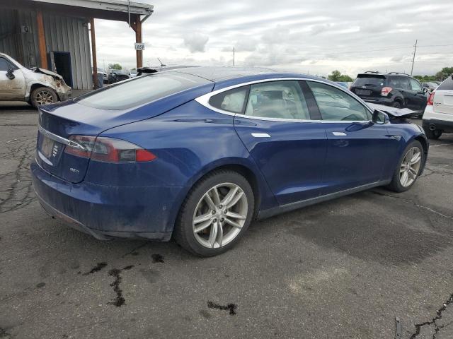 5YJSA1E24GF131689 - 2016 TESLA MODEL S Կապույտ լուսանկար 3