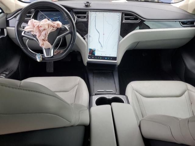 5YJSA1E24GF131689 - 2016 TESLA MODEL S Կապույտ լուսանկար 8