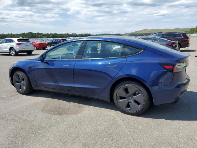 5YJ3E1EA3PF648238 - 2023 TESLA MODEL 3 BLUE photo 2