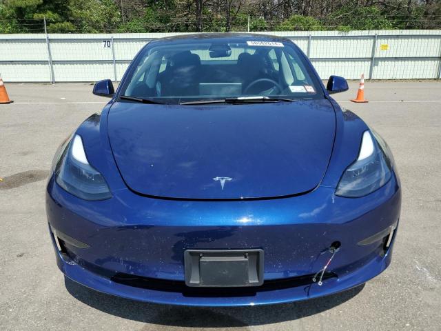 5YJ3E1EA3PF648238 - 2023 TESLA MODEL 3 BLUE photo 5