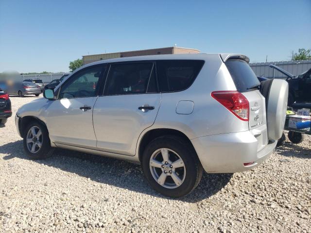 JTMZD33V076044186 - 2007 TOYOTA RAV4 SILVER photo 2