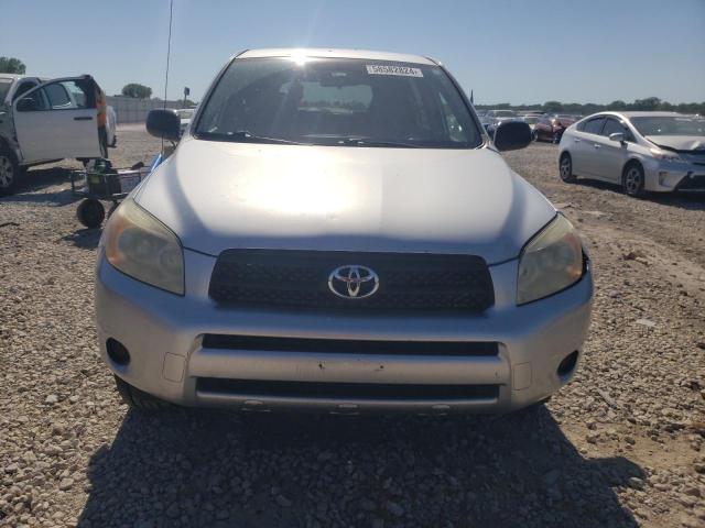 JTMZD33V076044186 - 2007 TOYOTA RAV4 SILVER photo 5
