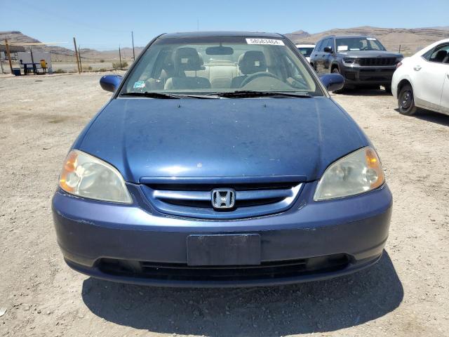 1HGEM22993L057707 - 2003 HONDA CIVIC EX BLUE photo 5