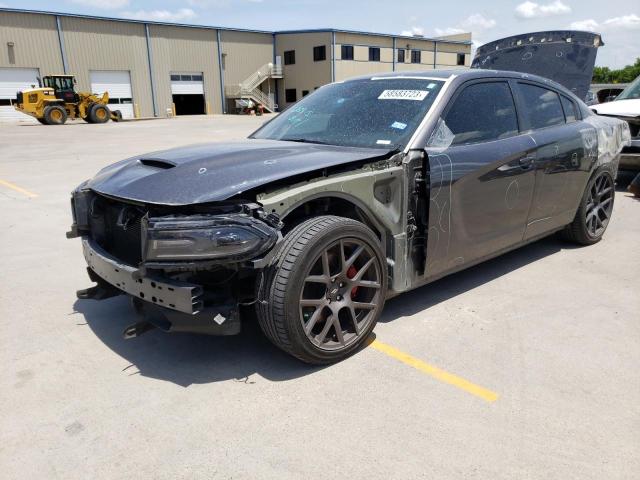 2C3CDXHG2KH625840 - 2019 DODGE CHARGER GT GRAY photo 1