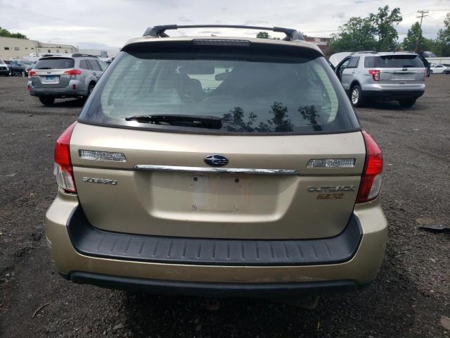 4S4BP61C797325468 - 2009 SUBARU OUTBACK 2.5I GOLD photo 6