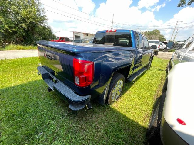 3GCUKTEJ6HG135327 - 2017 CHEVROLET SILVERADO K1500 HIGH COUNTRY BLUE photo 4