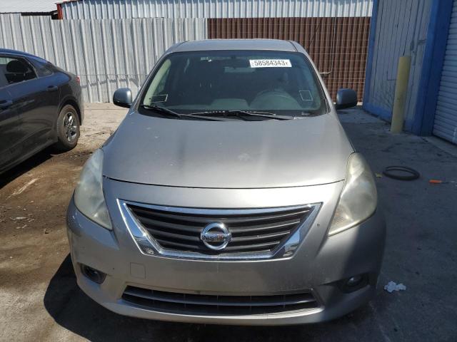 3N1CN7AP5EL801006 - 2014 NISSAN VERSA S CHARCOAL photo 5