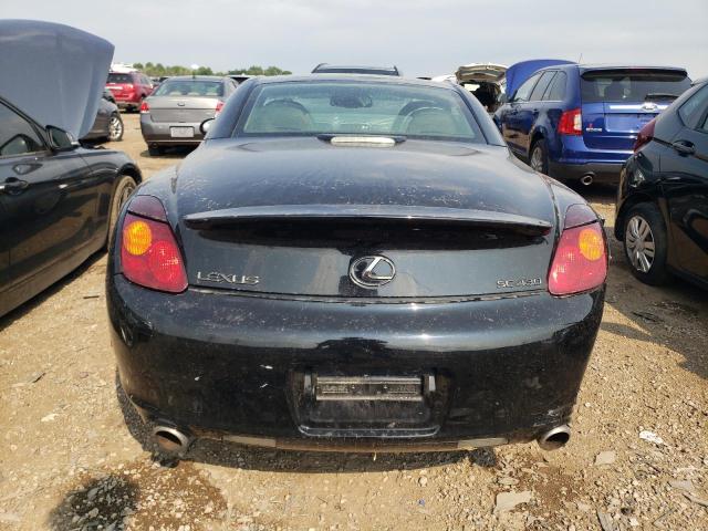 JTHFN48Y020002006 - 2002 LEXUS SC430 430 BLACK photo 6