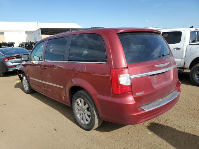 2C4RC1BG0ER189230 - 2014 CHRYSLER TOWN & COU TOURING RED photo 2
