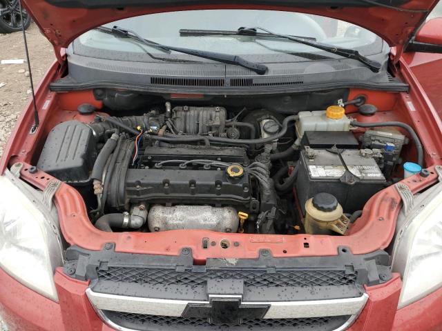 KL1TD56668B125148 - 2008 CHEVROLET AVEO BASE 红色 照片 11