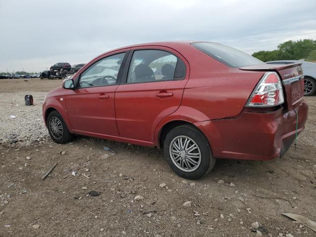 KL1TD56668B125148 - 2008 CHEVROLET AVEO BASE 红色 照片 2