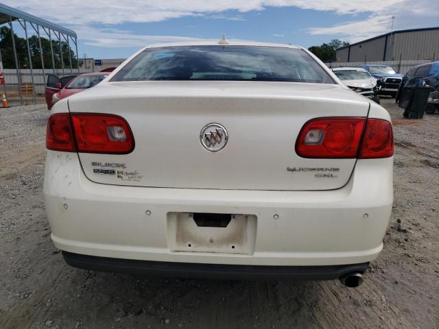 1G4HJ5EM3BU113781 - 2011 BUICK LUCERNE CXL WHITE photo 6