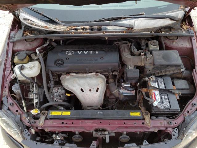 JTKDE3B76A0307391 - 2010 TOYOTA SCION TC MAROON photo 11