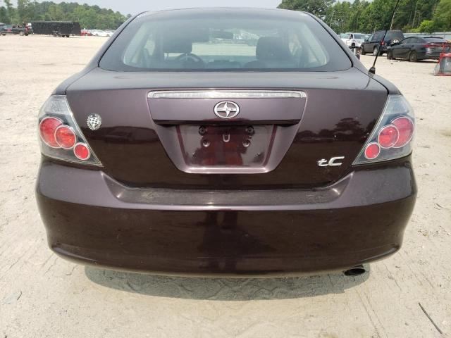 JTKDE3B76A0307391 - 2010 TOYOTA SCION TC MAROON photo 6