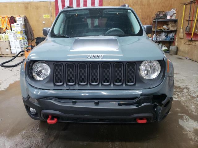 ZACCJBCT3GPC64040 - 2016 JEEP RENEGADE TRAILHAWK GRAY photo 5