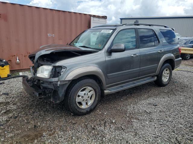 5TDZT34AX3S139735 - 2003 TOYOTA SEQUOIA SR5 GRAY photo 1