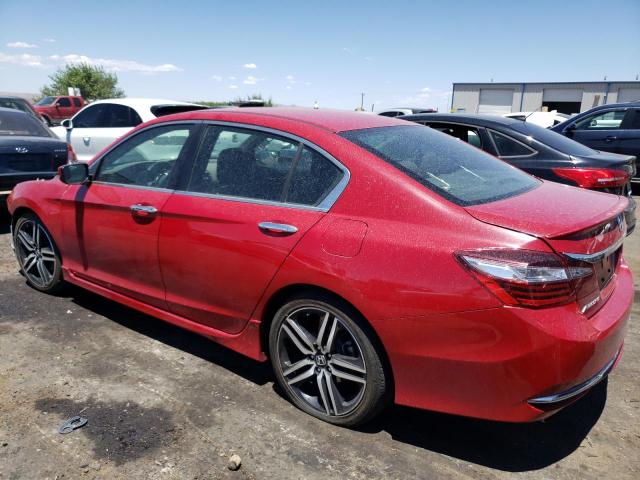 1HGCR2F17HA197478 - 2017 HONDA ACCORD SPORT SPECIAL EDITION RED photo 2