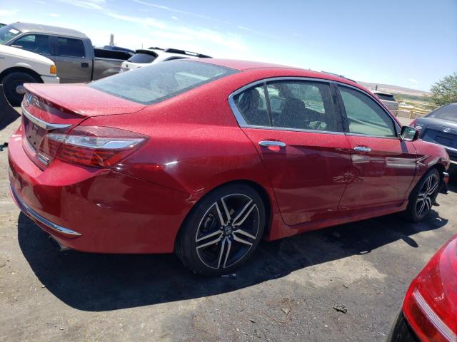 1HGCR2F17HA197478 - 2017 HONDA ACCORD SPORT SPECIAL EDITION RED photo 3