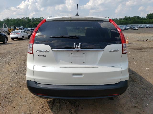 5J6RM4H70EL057612 - 2014 HONDA CR-V EXL WHITE photo 6