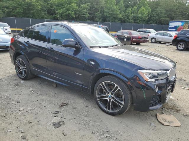 5UXXW5C52F0E88668 - 2015 BMW X4 XDRIVE35I BLUE photo 4