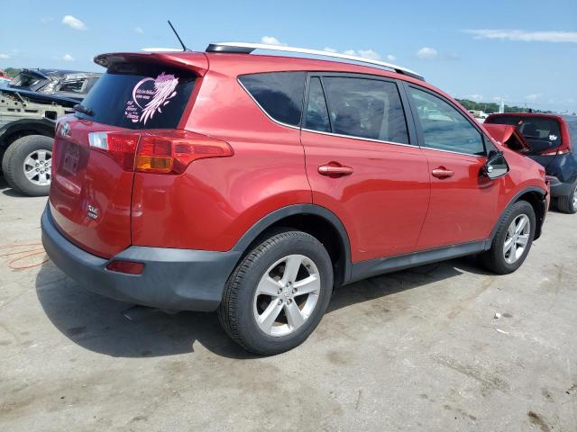 2T3RFREV9DW055708 - 2013 TOYOTA RAV4 XLE RED photo 3