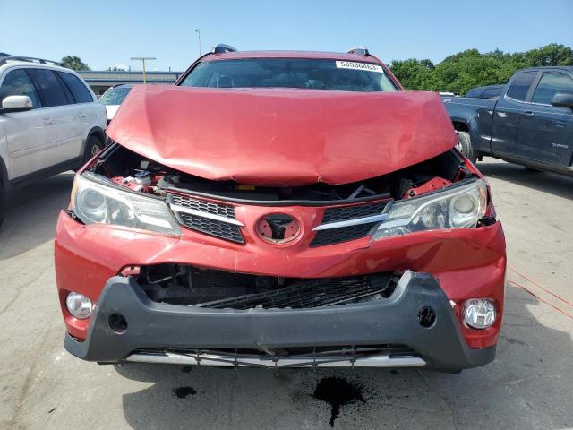 2T3RFREV9DW055708 - 2013 TOYOTA RAV4 XLE RED photo 5