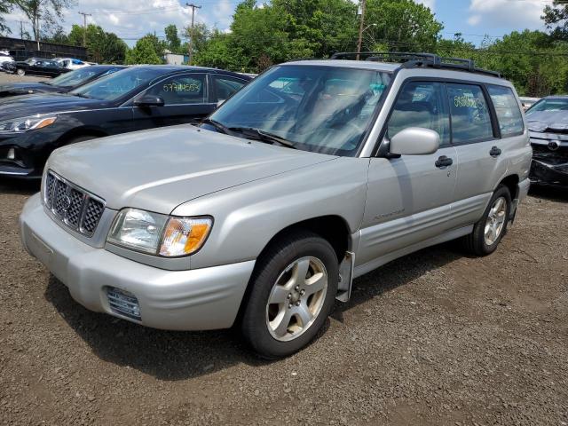 JF1SF65631H743896 - 2001 SUBARU FORESTER S SILVER photo 1