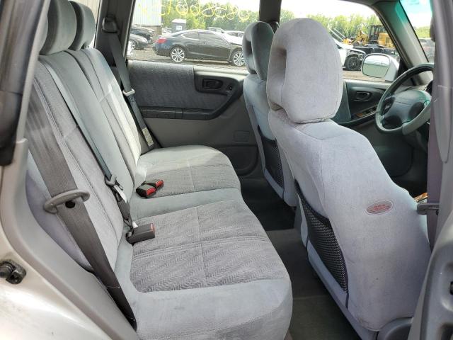 JF1SF65631H743896 - 2001 SUBARU FORESTER S SILVER photo 10