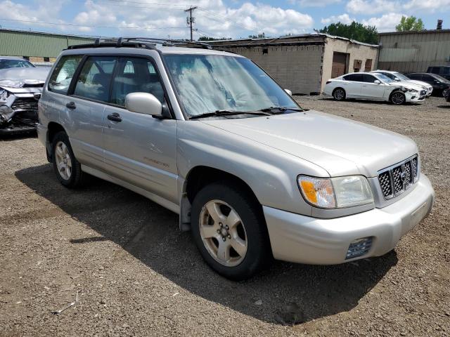 JF1SF65631H743896 - 2001 SUBARU FORESTER S SILVER photo 4