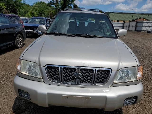 JF1SF65631H743896 - 2001 SUBARU FORESTER S SILVER photo 5