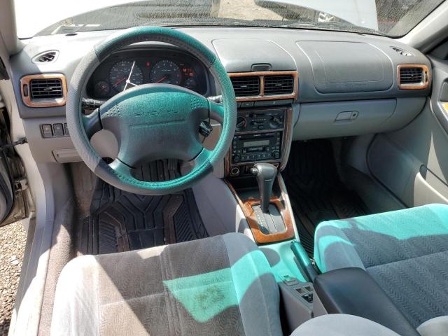 JF1SF65631H743896 - 2001 SUBARU FORESTER S SILVER photo 8