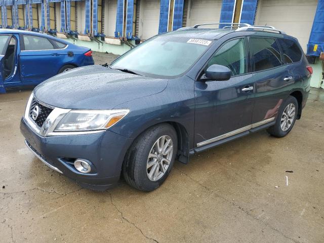 5N1AR2MM5GC644679 - 2016 NISSAN PATHFINDER S BLUE photo 1