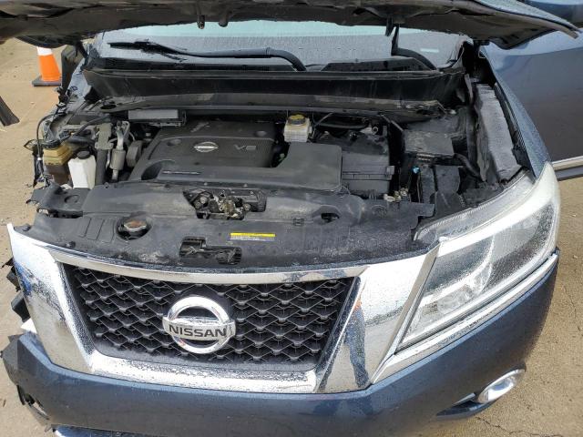 5N1AR2MM5GC644679 - 2016 NISSAN PATHFINDER S BLUE photo 12