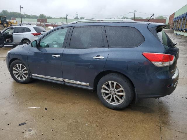 5N1AR2MM5GC644679 - 2016 NISSAN PATHFINDER S BLUE photo 2