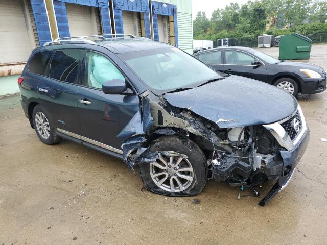 5N1AR2MM5GC644679 - 2016 NISSAN PATHFINDER S BLUE photo 4