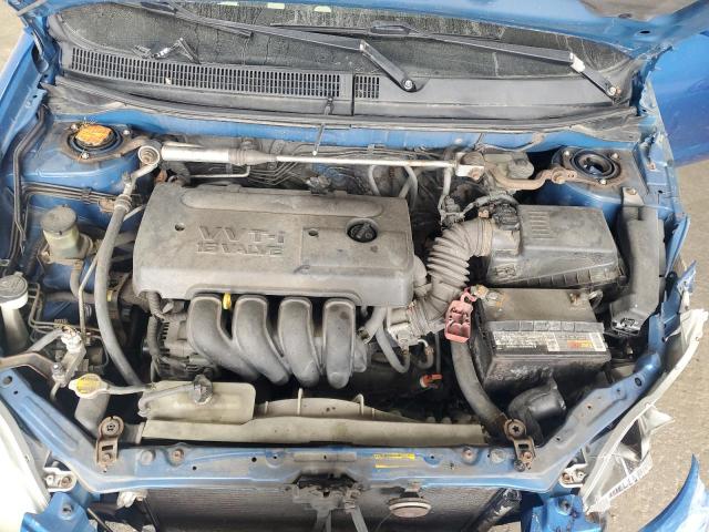 2T1KR30E67C642654 - 2007 TOYOTA COROLLA MA XR BLUE photo 11