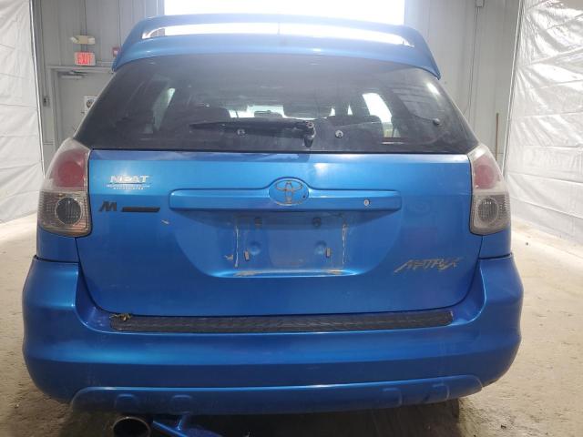 2T1KR30E67C642654 - 2007 TOYOTA COROLLA MA XR BLUE photo 6