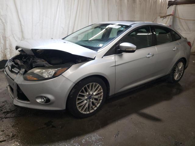 1FADP3J28EL226961 - 2014 FORD FOCUS TITANIUM SILVER photo 1