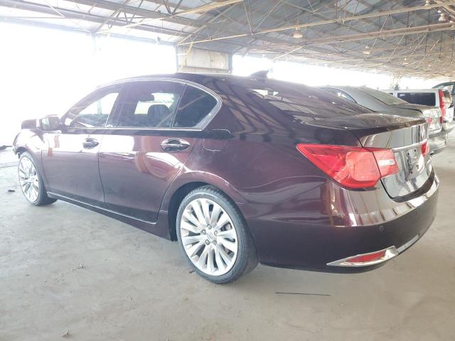 JH4KC1F94EC005542 - 2014 ACURA RLX ADVANCE BURGUNDY photo 2