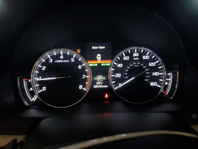 JH4KC1F94EC005542 - 2014 ACURA RLX ADVANCE BURGUNDY photo 9